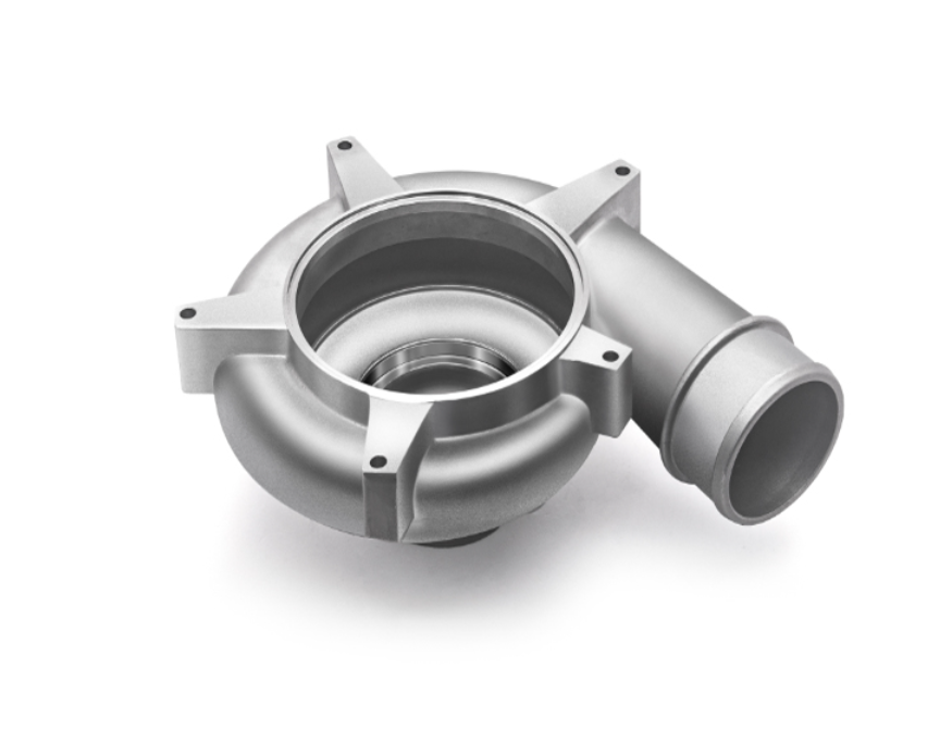 Beim Guss des Laufrads aus Edelstahl kommt die 3D-Drucktechnologie zum Einsatz