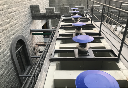 Gusspfannengriff aus Edelstahl